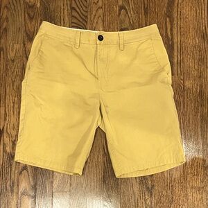 Men's Yellow/Mustard khaki Shorts